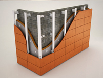 Система вентилируемых фасадов для терракотовой плитки в Оренбурге